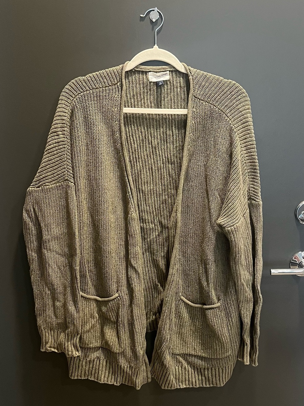 Universal Thread Olive Green Oversized Knit Cardigan XL